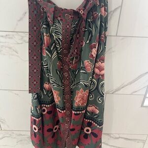 FARM Rio Floral Midi Skirt